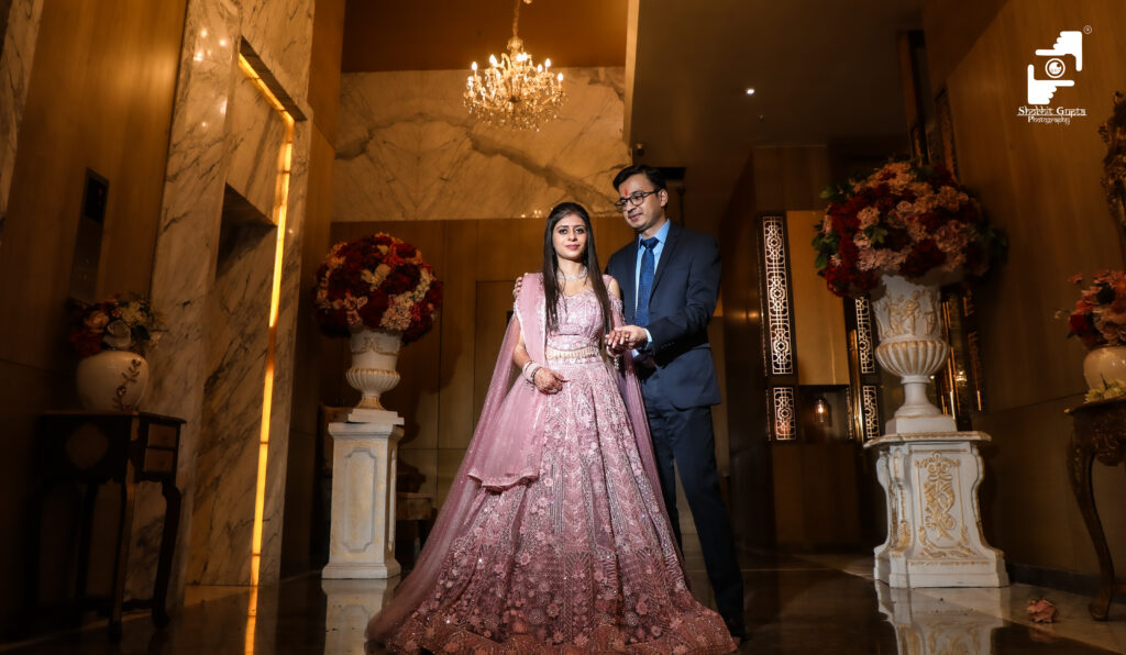 A Fairytale Beginning: The Engagement Of Rashi & Aditya At Elara Banquet, Ghaziabad